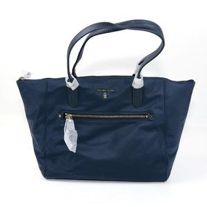 Michael Kors Blue Nylon Tote Bag